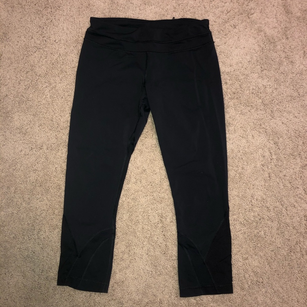 Lululemon Black Crop Leggings